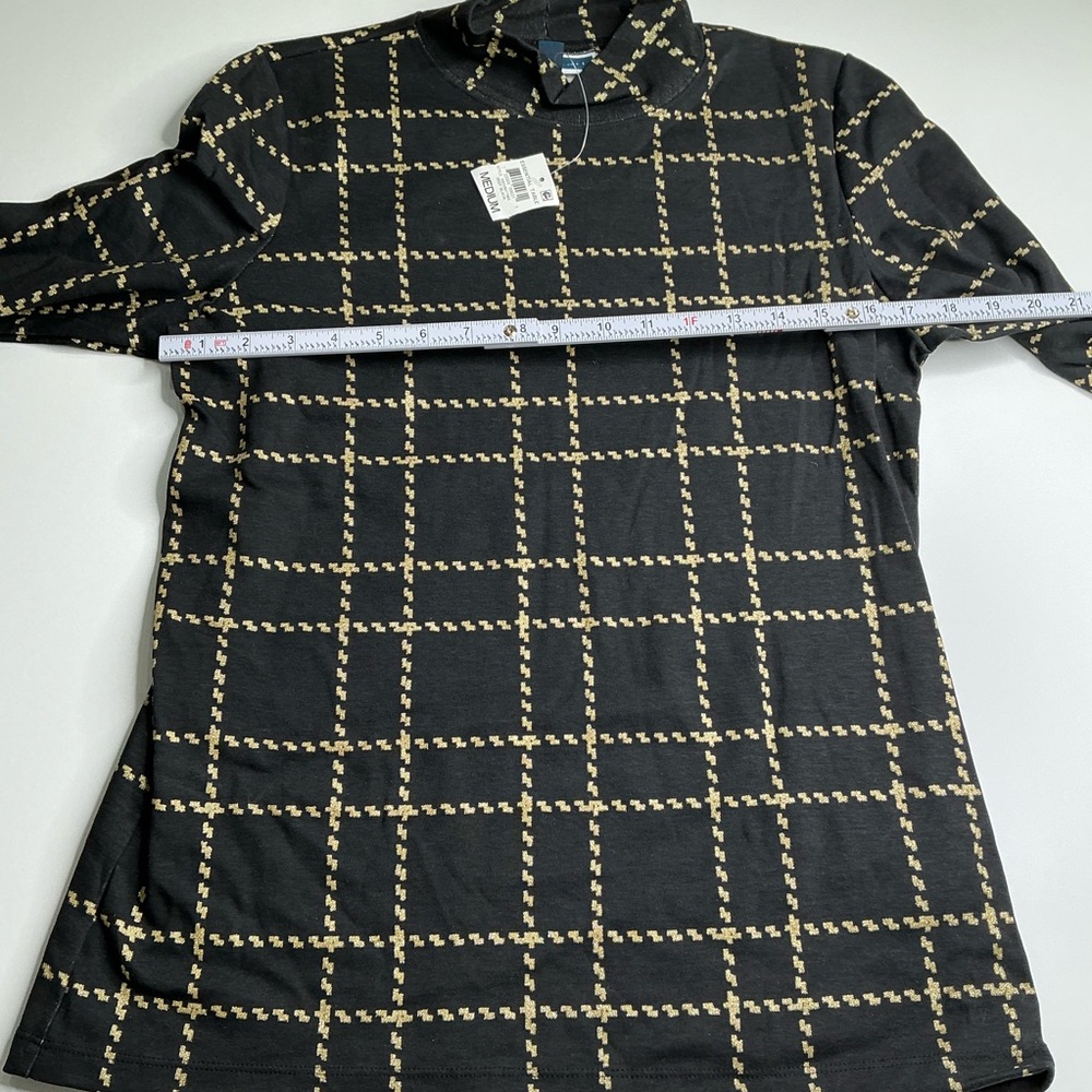 Karen Scott Pullover Table Essential Deep Black G… - image 5